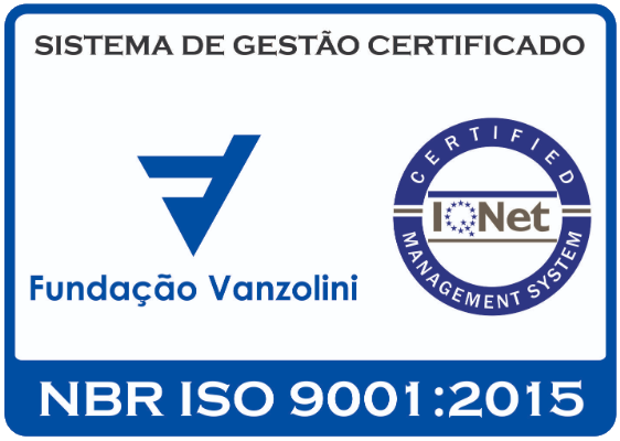 Certificado ISO 9001 - Fundação Vanzolini